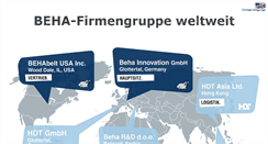 Desktop Screenshot of behagroup.com