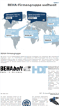 Mobile Screenshot of behagroup.com